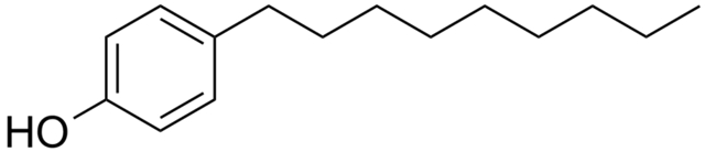 壬基酚分子結(jié)構(gòu)